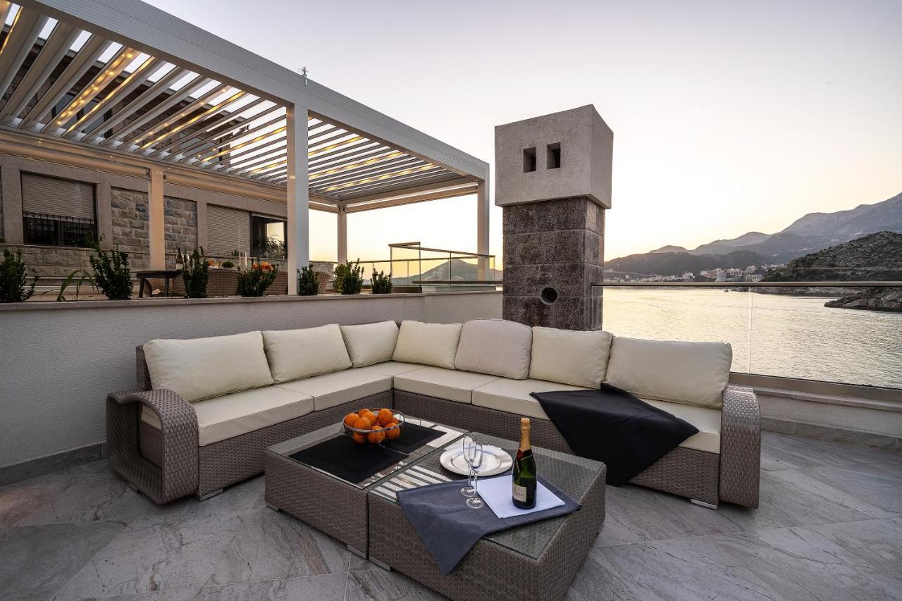 Blanche Cliff Apartments Sveti Stefan Dış mekan fotoğraf