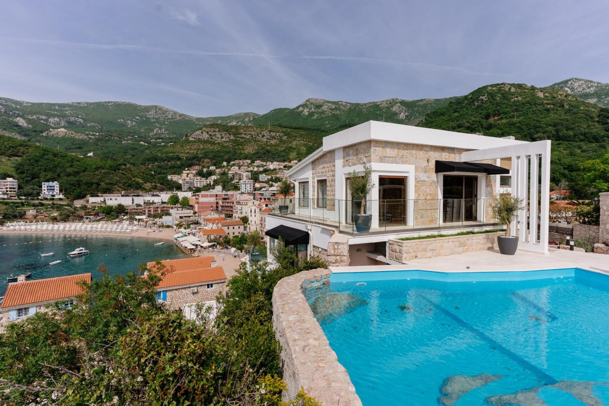 Blanche Cliff Apartments Sveti Stefan Dış mekan fotoğraf