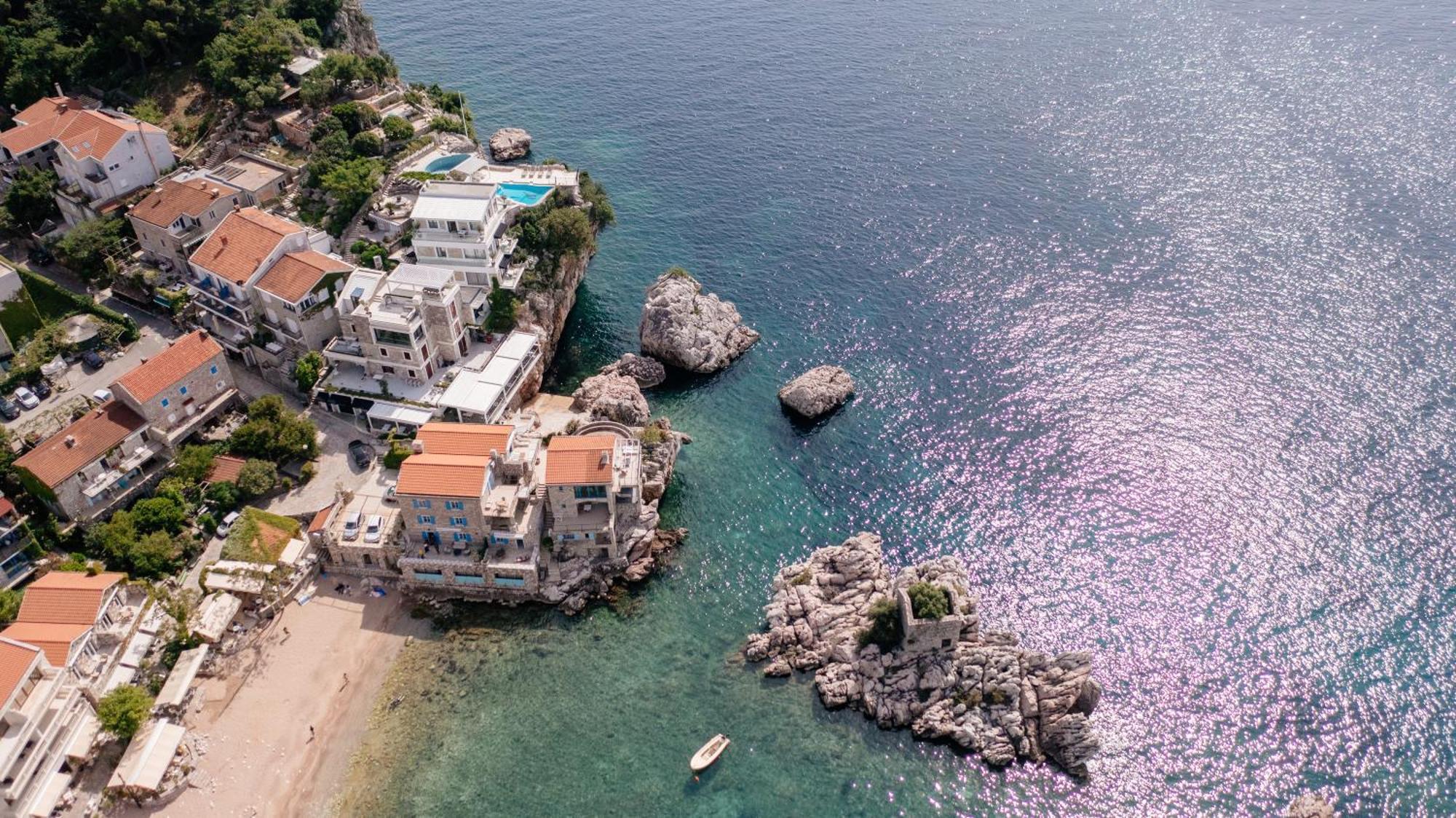Blanche Cliff Apartments Sveti Stefan Dış mekan fotoğraf