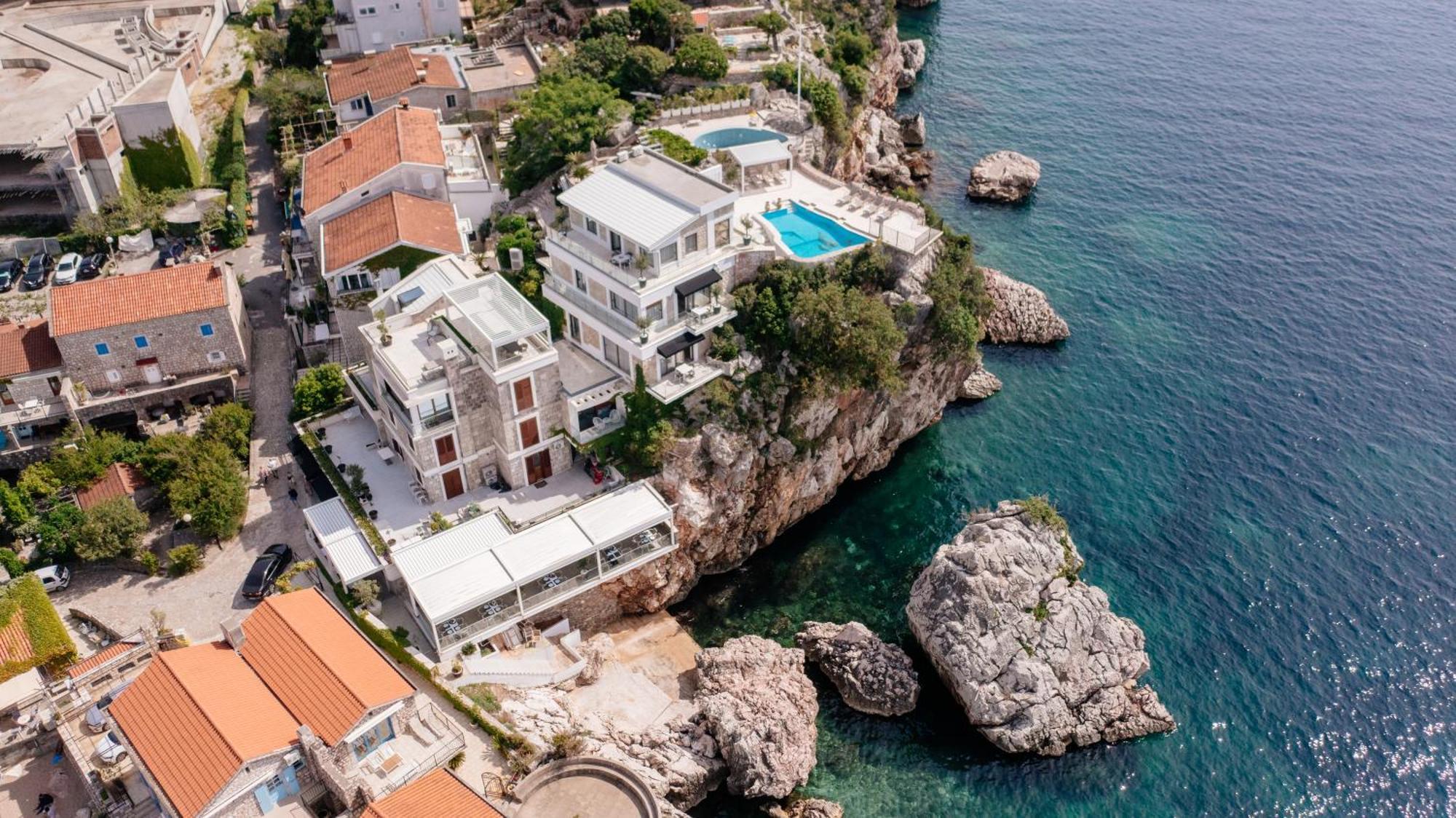 Blanche Cliff Apartments Sveti Stefan Dış mekan fotoğraf