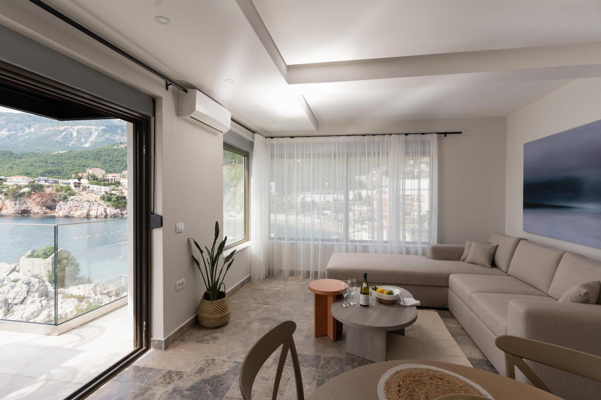 Blanche Cliff Apartments Sveti Stefan Dış mekan fotoğraf