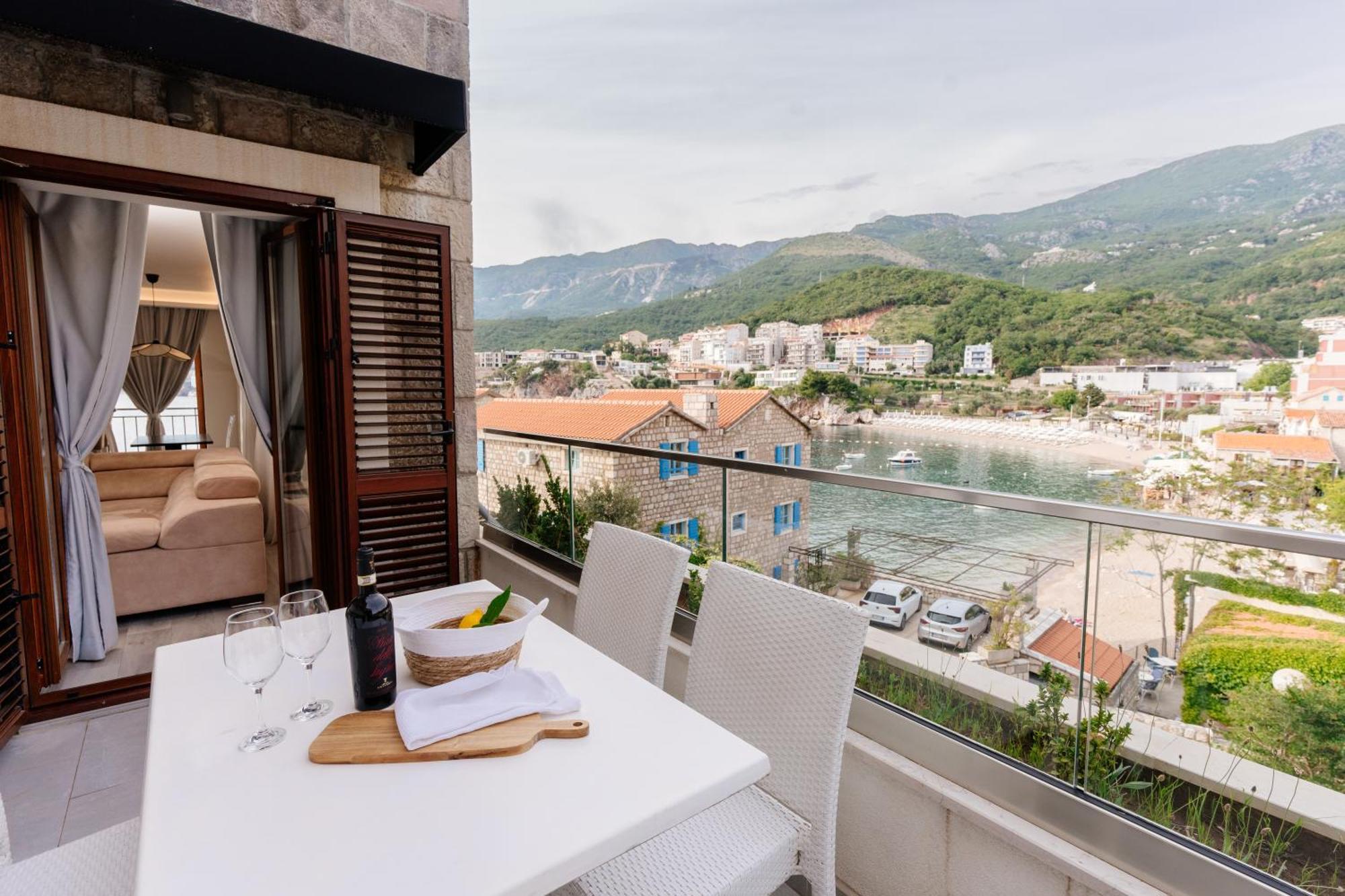 Blanche Cliff Apartments Sveti Stefan Dış mekan fotoğraf