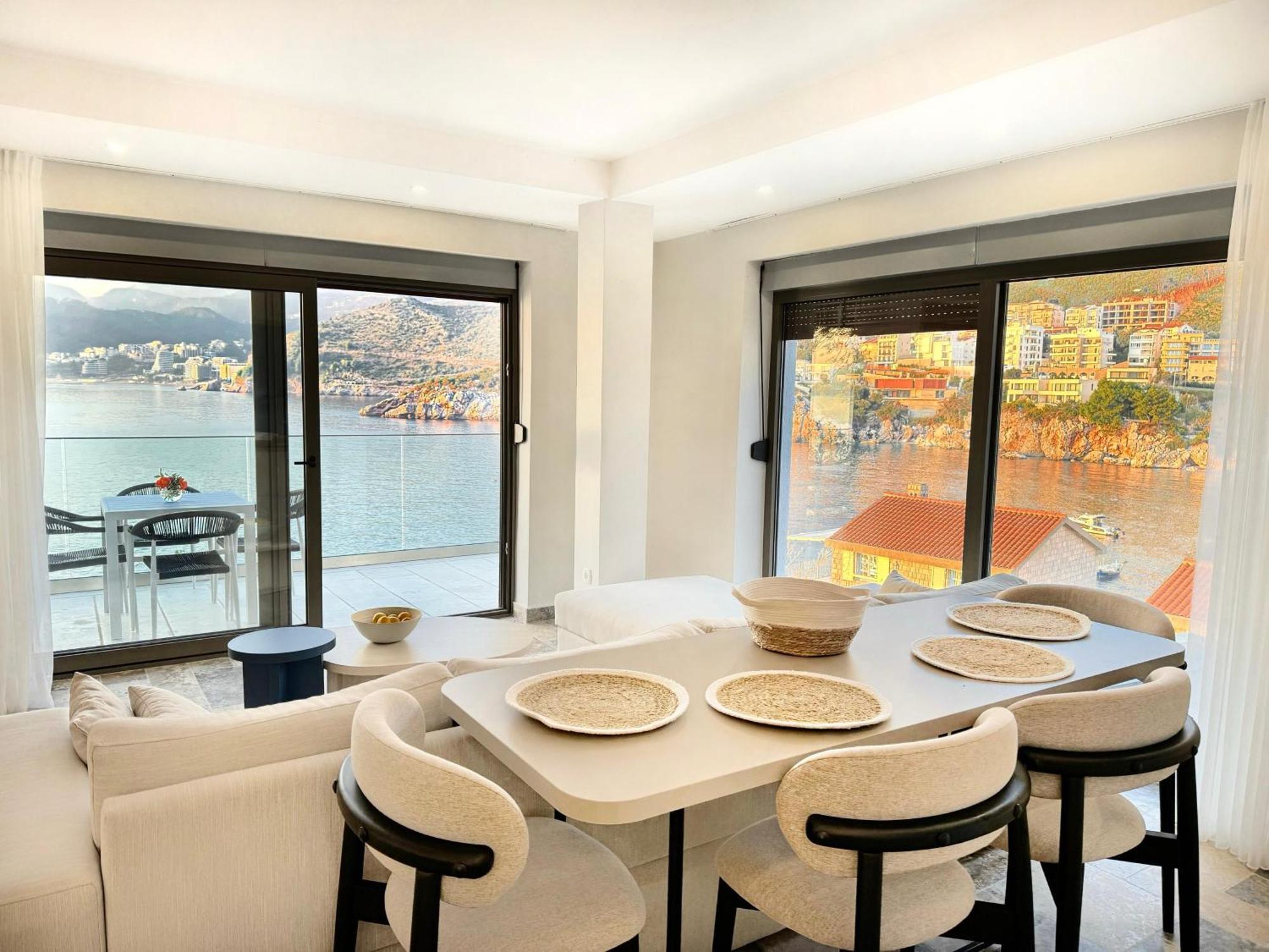Blanche Cliff Apartments Sveti Stefan Dış mekan fotoğraf