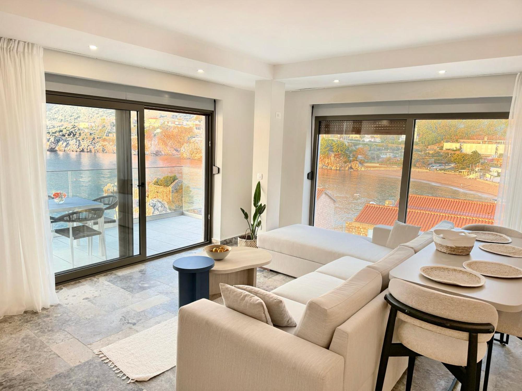 Blanche Cliff Apartments Sveti Stefan Dış mekan fotoğraf